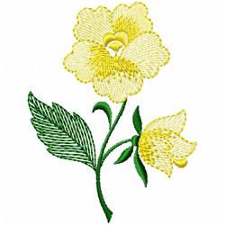 Flowers And Tree Embroidery Design 5 Flowers And Tree Embroidery Design 5